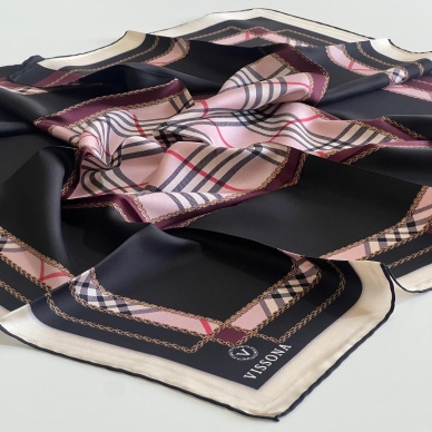 Vissona Twill İpek Eşarp