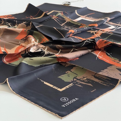 Vissona Twill İpek Eşarp