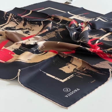 Vissona Twill İpek Eşarp