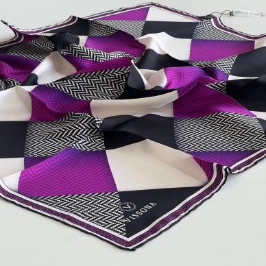 Vissona Twill İpek Eşarp