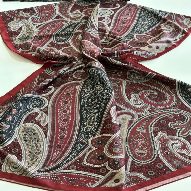 Etnik Desen İpeksi Pamuk Şal