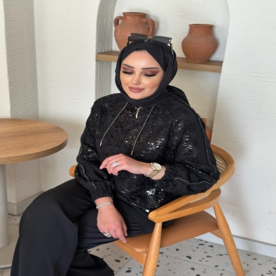MY312 Kadın Kolları Taşlı Takım