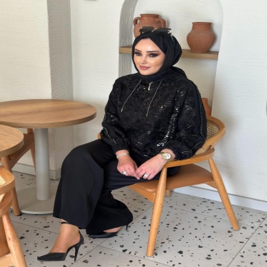 MY312 Kadın Kolları Taşlı Takım