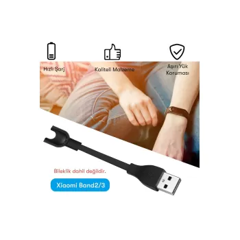 Newface MC03 Şarj Adaptörü Xiaomi Mi Band 2/3