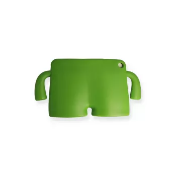 Newface iPad 10.2 (7.nesil) Kılıf Karakter Tablet Silikon - Yeşil