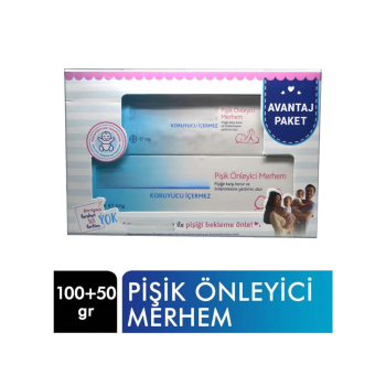 Pişik Kremi Avantaj Paketi 100 Gr + 50 Gr