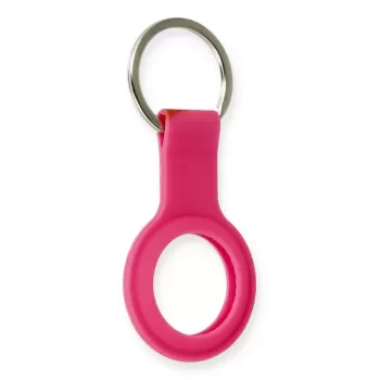 Newface Airtag Silikon Kılıf - Pembe