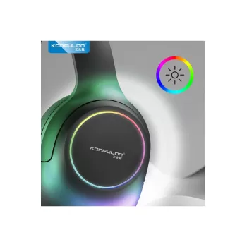 Konfulon BHS17 BT 6.0 Kablosuz Kafaüstü Kulaklık - Bej