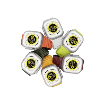 Newface Apple Watch Ultra 49mm Wowen Kordon - Turuncu