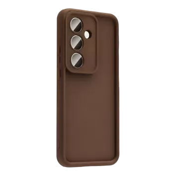 Newface Samsung Galaxy A37 5G Viera Silikon - Kahverengi