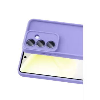 Newface Samsung Galaxy A57 5G Viera Silikon - Lila