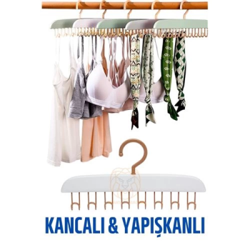 BFS Sütyen Askısı Dolap İçi Şal Kravat Kemer Çanta Askısı