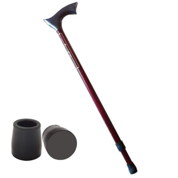 BFS Pongnas Bordo Ayarlanabilir Yedek Uçlu Baston