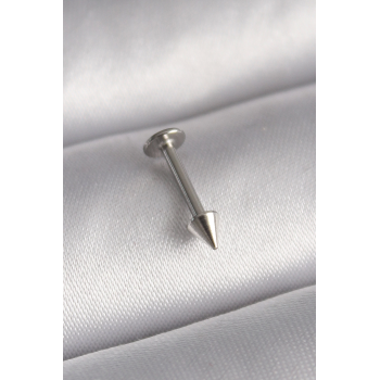 BFS 316L Çelik Gümüş Renk Çivi Model Piercing