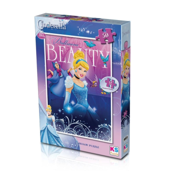 BFS Nessiworld CRL709 KS, Cinderella  50 Parça Çocuk Puzzle