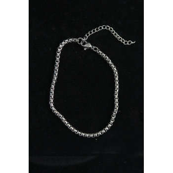 BFS 316L Çelik Örgü Model Gümüş Renk Erkek Bileklik