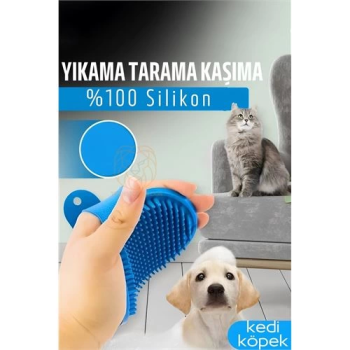 BFS Hayvan Tüy Toplama Yıkama Kaşınma Silikon Fırçası