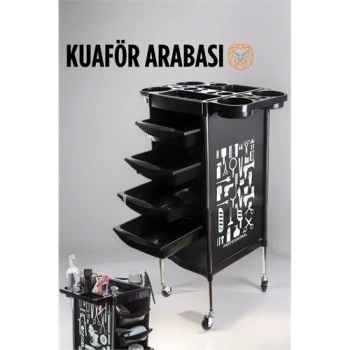 BFS Raflı Kuaför Arabası Absolute Professional