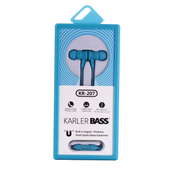 BFS KR-207 Mıknatıslı Kablolu Kulaklık - Mavi