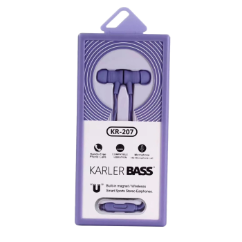 BFS KR-207 Mıknatıslı Kablolu Kulaklık - Mor