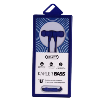 BFS KR-207 Mıknatıslı Kablolu Kulaklık - Lacivert