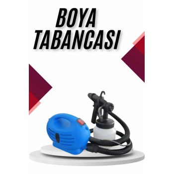 Yeni Nesil Taşınabilir Boya Tabancası Hazneli Elektrikli