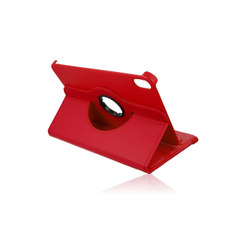 BFS iPad Mini 6 Kılıf 360 Tablet Deri Kılıf - Kırmızı