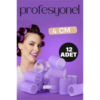 BFS 4 Cm Bigudi Saç Bigudisi Profesyonel 12 ADET