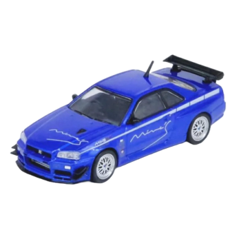 BFS Inno 1/64 Nissan Skyline GT-R R34 V-SPEC Tuned by MINES
