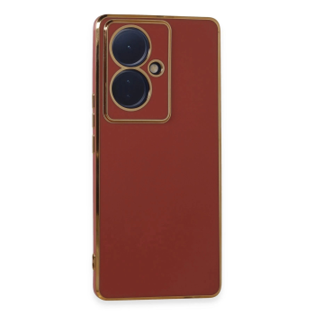 BFS Vivo V29 Lite Kılıf Volet Silikon - Kırmızı