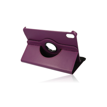 BFS iPad Mini 6 Kılıf 360 Tablet Deri Kılıf - Mürdüm