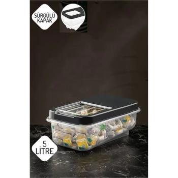 BFS  Reagan Tablet ve Deterjan Saklama Kutusu 5 lt ANTRASİT