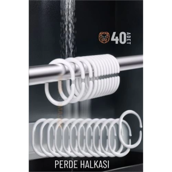 BFS Banyo Perde Halkaları 40 ADET