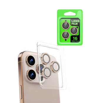BFS iPhone 16 Pro Raze Metal Kamera Lens - Natural Grey