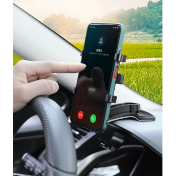 BFS  Araba Gösterge Üstüne Takılan 360 Oynar Başlıklı Telefon Tutucu