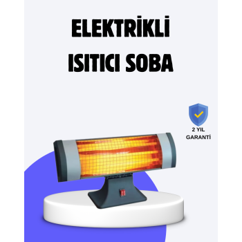 Taşınabilir Infrared Isıtıcı Aşırı Isınma Korumalı