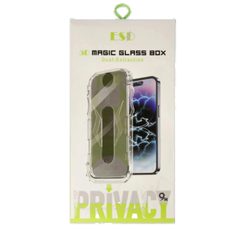 BFS Samsung S24 Ultra Magic 5D Hayalet Cam - Siyah