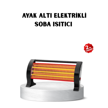 2 Yıl Garantili 1200W Ayak Isıtıcı – Soğuk Günlerde Hızlı ve Güvenli Isınma