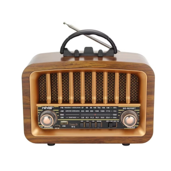 Taşınabilir USB İle Şarj Olabilen Klasik AM /FM/SW Transistör Retro Tipi Klasik Radyo