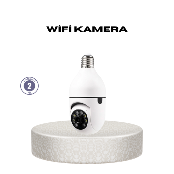 Akıllı Duy Kamera Uzaktan Kontrol ve Geniş Görüş Açılı