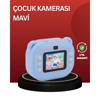 24MP HD Şipşak Kamera – Termal Baskılı, Çift Lensli HD