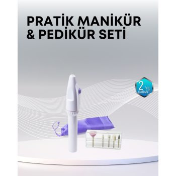 Profesyonel Tırnak Matkap Seti – Ayarlanabilir Hız, Düşük Gürültü ve Kompakt Tasarım