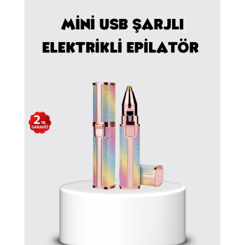 USB Şarjlı Kaş ve Yüz Tüy Alma Cihazı – Taşınabilir ve Acısız Kullanım