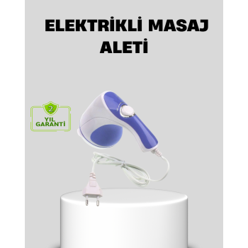 5 Başlıklı Elektrikli Masaj Aleti – Bölgesel İncelme ve Selülit Azaltıcı