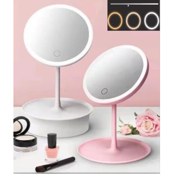 BFS Led Işıklı Dokunmatik Makyaj Aynası 3 Kademeli Işık Ayarlı