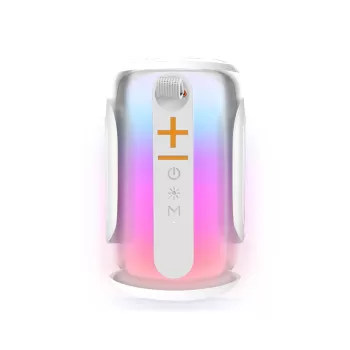 Newface Pluse 8 RGB Kablosuz Hoparlör - Beyaz