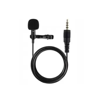 Newface 3.5mm Jak 1.5 Metre Double Mikrofon - Siyah