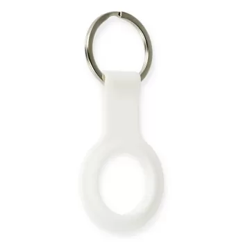 Newface Airtag Silikon Kılıf - Beyaz