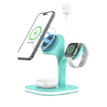 Newface YM-UD22 Kablosuz Şarj Masaüstü Set - Yeşil