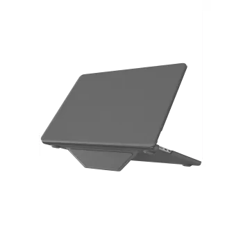 Newface Macbook Air 15 2024 Macbook Deri Kapak - Gri